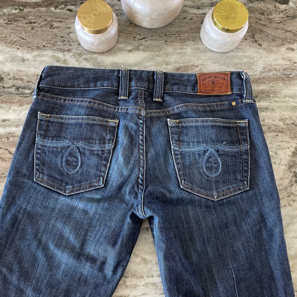 🔥Lucky brand Lola boot jeans size 4/27